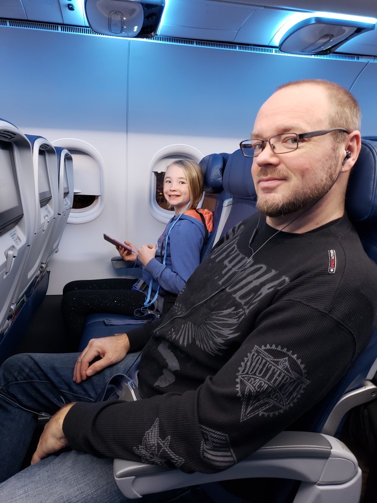 On the plane to Oakland On the plane to Oakland